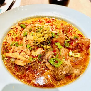 133. Spicy Beef, Tendon &amp; Tripe Noodles Soup