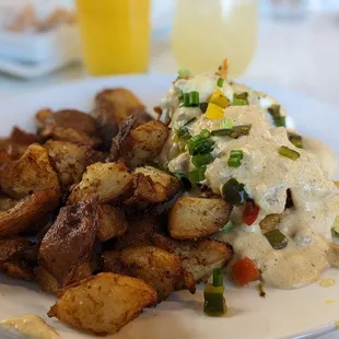 Chicken Fried Chicken Benedict