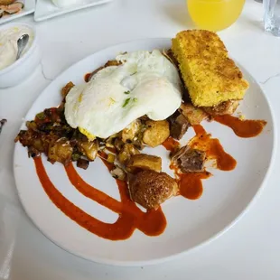 Smoked Brisket Hash & Eggs