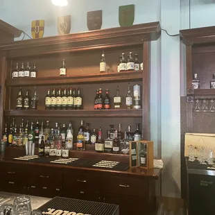 The Irish Whiskey selection is on par!