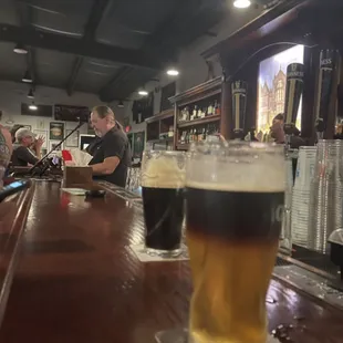 Black and Tan, Guinness and live Irish music