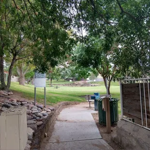 Entrance from Mars Ave.