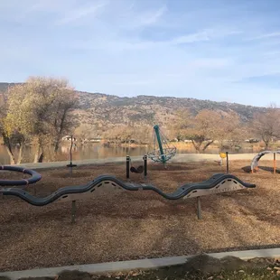 Great play equipment you don't see at most parks