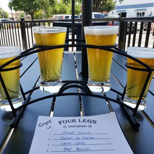 Short Leash, Good as Dead, Hop Pound, Odd Job - four high quality beers!