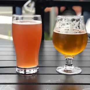 Pucker up left, hop pound right.