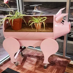 Piggy planter