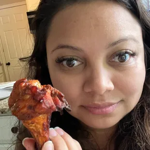Nice size buffalo wing