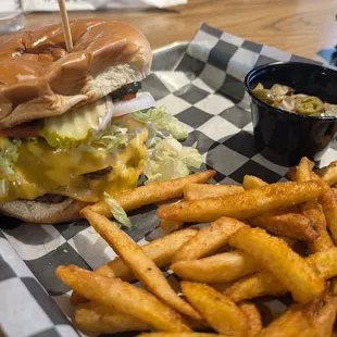 Spicy Double Double Burger