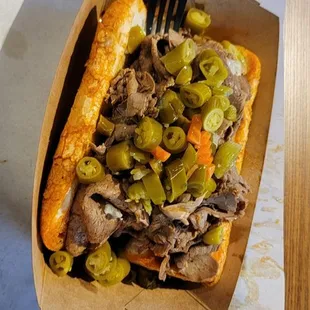 One of the best sandwiches I have ever eaten. Tender and  juicy. So delicious! I can&apos;t wait to go back.