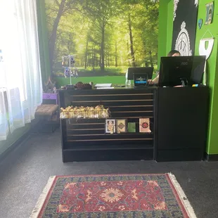 The front of the shop
