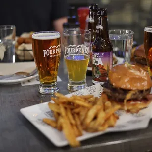 Fantastic burger and Fries