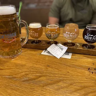 Flight and a stein