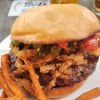 Jalapeno Chile Bomber Burger