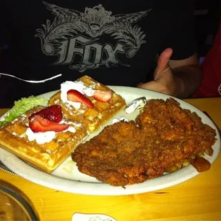 Buttermilk Fried Chicken & Waffles