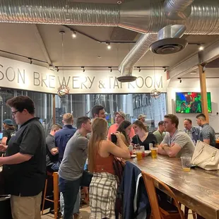 a large group of people