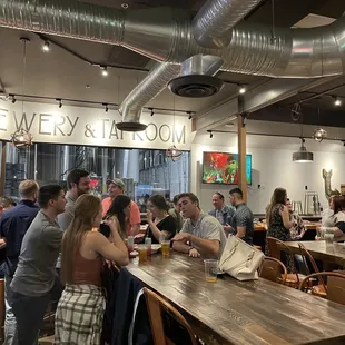 a large group of people