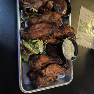 Jumbo smoked wings- first order