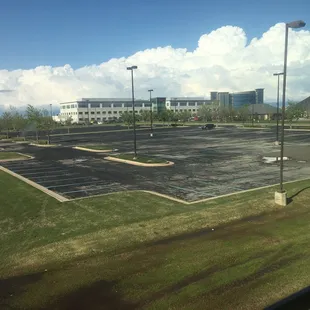 Our view from the window.