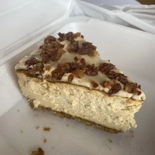 Maple Bacon Cheesecake
