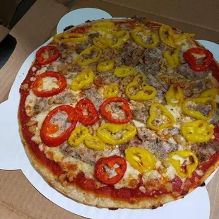 food, pizza