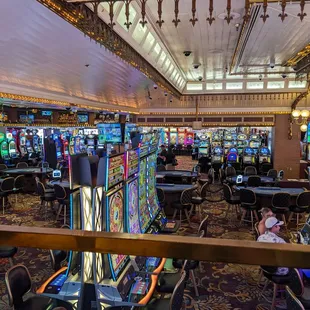 Vintage Gold Tone decor and original lighting.