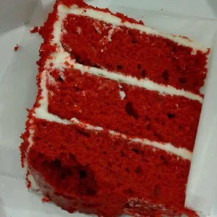 Red Velvet Cake $4.50 Slice. Pretty Good.