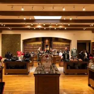 customers in the tasting room