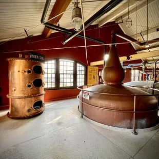 copper still in the building