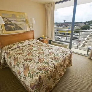 This is the view of our Queen suite bedroom.