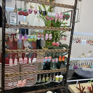 Fun earrings