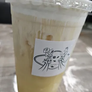 Cheese Foam Jasmine Milk Tea