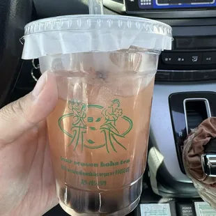 Guava Boba Tea