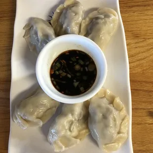 Steamed dumplings