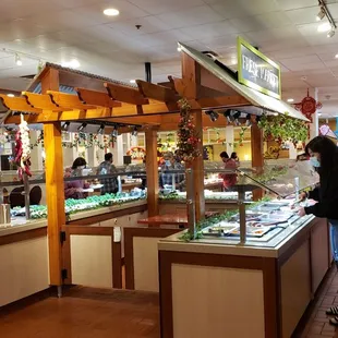 customers in a restaurant