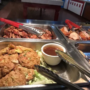 Egg foo young was delicious