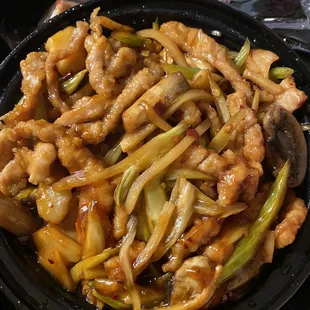 30. Chicken with Garlic Sauce