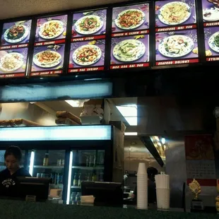 ramen and noodles, interior