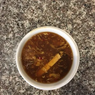 Hot &amp; sour soup