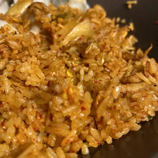 91. Fried Rice with Korean Kimchee &amp; Pork