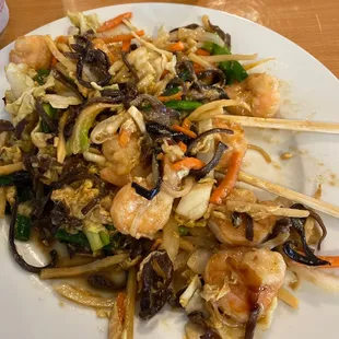 Moo Shoo Shrimp
