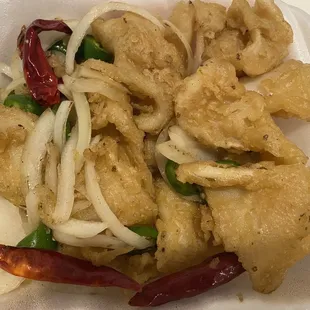 Salt Pepper Squid