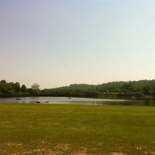 View from the driving range