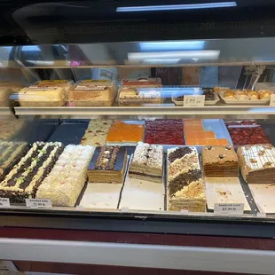 You have to try the imported honey cake.