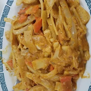 Lemongrass chicken. So yummy and a little spicy, so good!