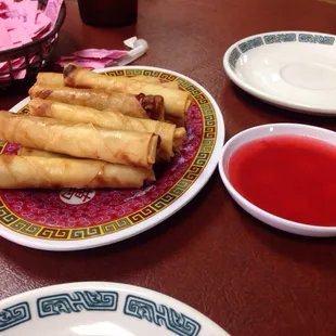 Egg rolls- so good!
