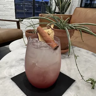 "Oops, All Chemical X"
Our fall variation of an Aperol Spritz.