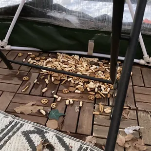 Anyone want old soggy bar mix?