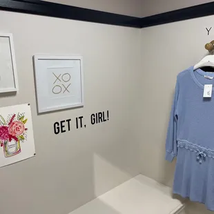 Cute dressing room
