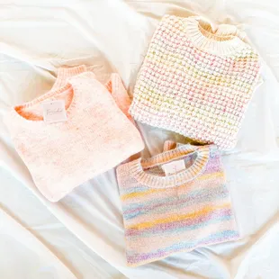 Keeping cozy knits in stock as soon as those temperatures drop!