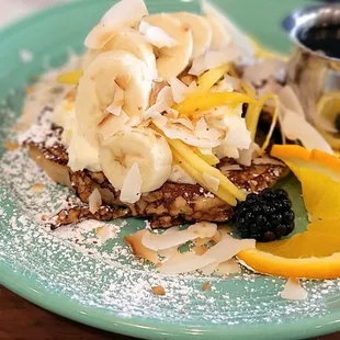 Mango Stuffed French Toast